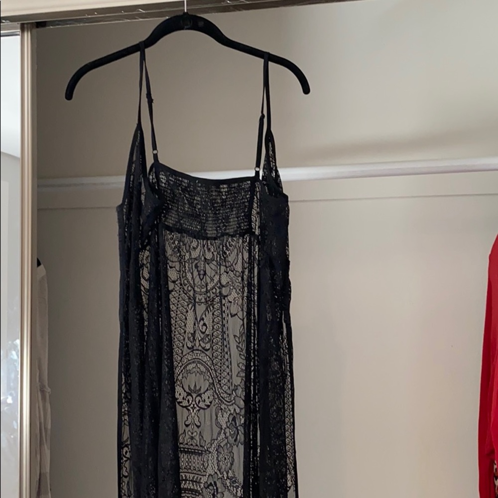 Lace cover up